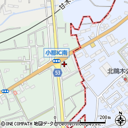 福岡県小郡市松崎186周辺の地図