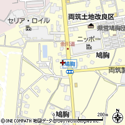 福岡県朝倉市小田1312周辺の地図
