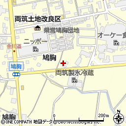 福岡県朝倉市小田1085周辺の地図