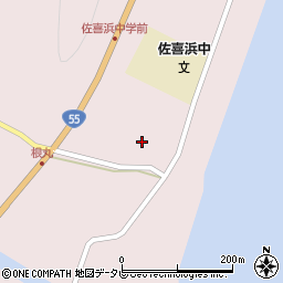 高知県室戸市佐喜浜町3776周辺の地図