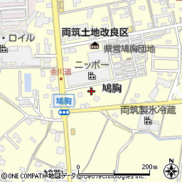 福岡県朝倉市小田1128周辺の地図