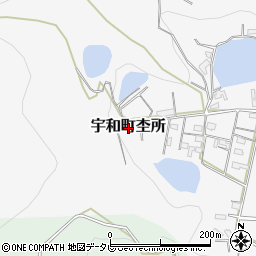 愛媛県西予市宇和町杢所周辺の地図