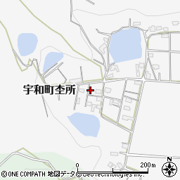 愛媛県西予市宇和町杢所522周辺の地図