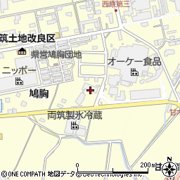福岡県朝倉市小田1079周辺の地図
