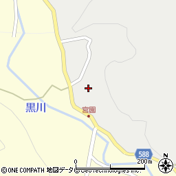 福岡県朝倉市黒松1762周辺の地図