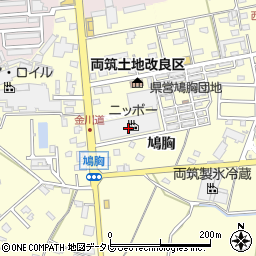 福岡県朝倉市小田1134周辺の地図