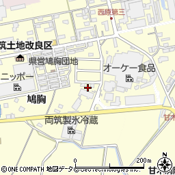 福岡県朝倉市小田1081周辺の地図