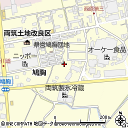 福岡県朝倉市小田1084周辺の地図