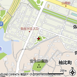 安永田公園周辺の地図