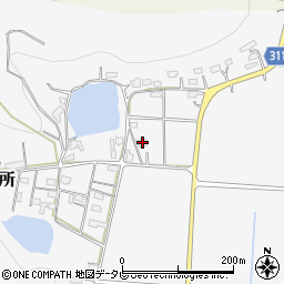 愛媛県西予市宇和町杢所317周辺の地図