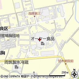 福岡県朝倉市小田1205周辺の地図