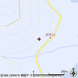 喜内瀬鍋串辻線周辺の地図