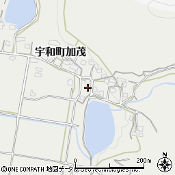 愛媛県西予市宇和町加茂468周辺の地図