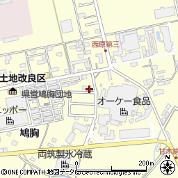 福岡県朝倉市小田1197-8周辺の地図