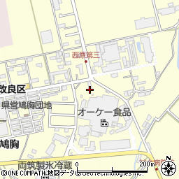 福岡県朝倉市小田1209周辺の地図