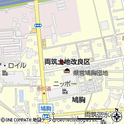 福岡県朝倉市小田1259周辺の地図