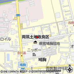 福岡県朝倉市小田1255周辺の地図