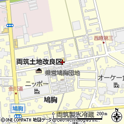 福岡県朝倉市小田1242周辺の地図