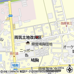 福岡県朝倉市小田1243周辺の地図