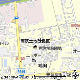 福岡県朝倉市小田1252周辺の地図