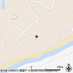 愛媛県西予市野村町鎌田471周辺の地図