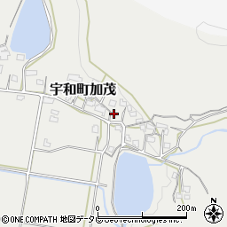 愛媛県西予市宇和町加茂781周辺の地図
