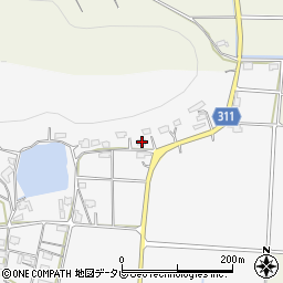 愛媛県西予市宇和町杢所132周辺の地図