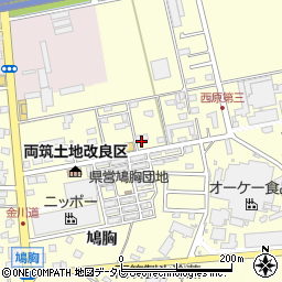 福岡県朝倉市小田1241周辺の地図