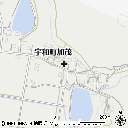 愛媛県西予市宇和町加茂795周辺の地図