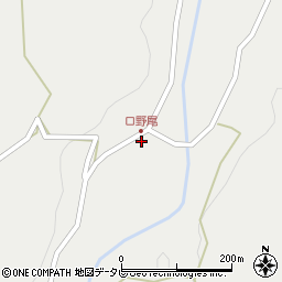 大分県杵築市山香町大字久木野尾2582-8周辺の地図