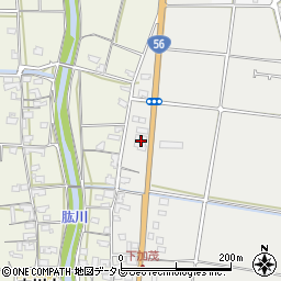 愛媛県西予市宇和町加茂98-2周辺の地図