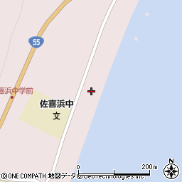 高知県室戸市佐喜浜町3824-23周辺の地図