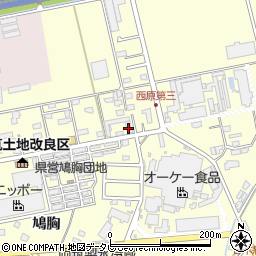福岡県朝倉市小田1232周辺の地図