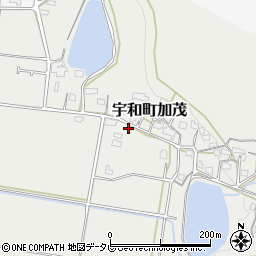 愛媛県西予市宇和町加茂786周辺の地図