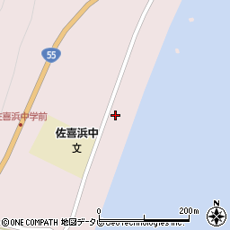 高知県室戸市佐喜浜町3824周辺の地図