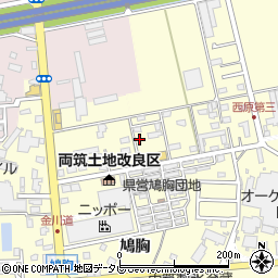 福岡県朝倉市小田1247-1周辺の地図