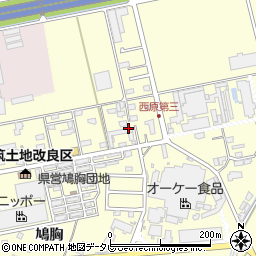 福岡県朝倉市小田1228-4周辺の地図