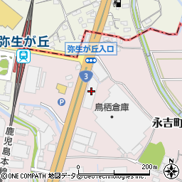 鳥栖倉庫株式会社　田代事業所周辺の地図