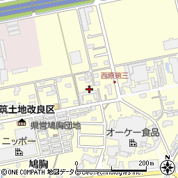 福岡県朝倉市小田1229-3周辺の地図