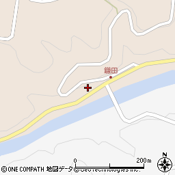 愛媛県西予市野村町鎌田515周辺の地図