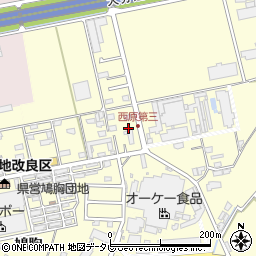 福岡県朝倉市小田1223周辺の地図