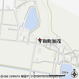 愛媛県西予市宇和町加茂750周辺の地図