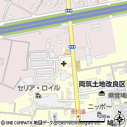 福岡県朝倉市小田1266周辺の地図