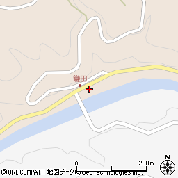 愛媛県西予市野村町鎌田722-1周辺の地図