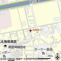 福岡県朝倉市小田1228-2周辺の地図