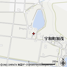 愛媛県西予市宇和町加茂722周辺の地図
