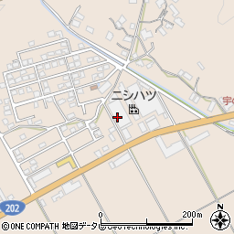 ニシハツ株式会社　本社周辺の地図