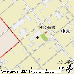 株式会社サナック　九州工場周辺の地図
