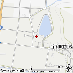 愛媛県西予市宇和町加茂715周辺の地図