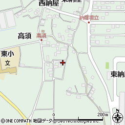 大分県杵築市片野高須1172周辺の地図